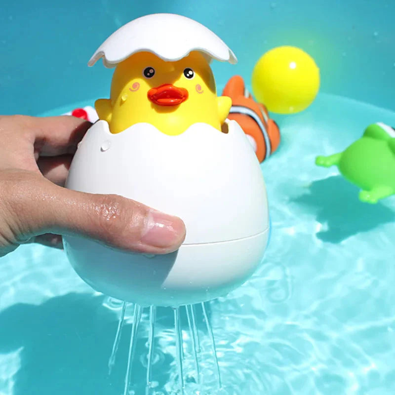 Baby Bath Toys - Duck & Penguin Water Spray Shower Toys | Fun & Safe Bath Time Gift for Kids