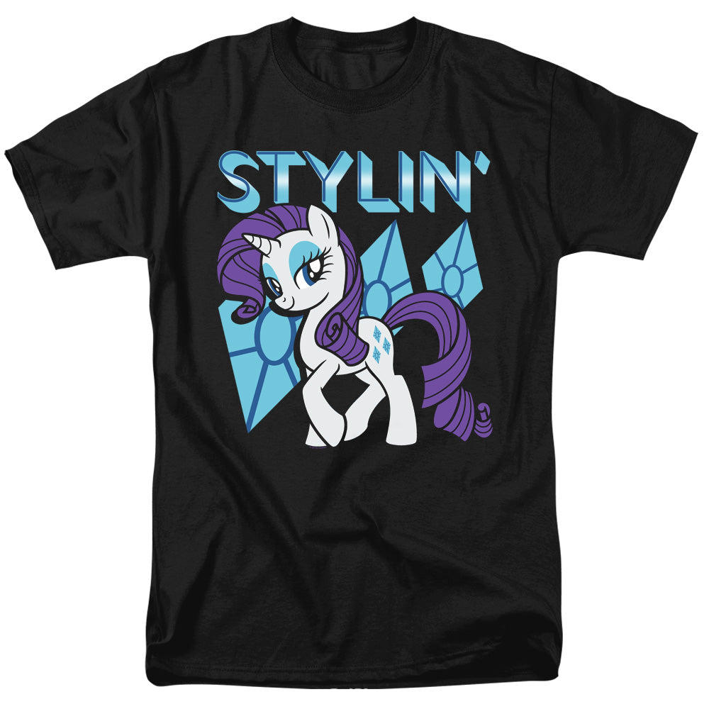 My Little Pony Tv Stylin Mens T Shirt Black Officially Licensed