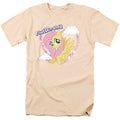 My Little Pony Tv Fluttershy Mens T Shirt Cream Officially Licensed