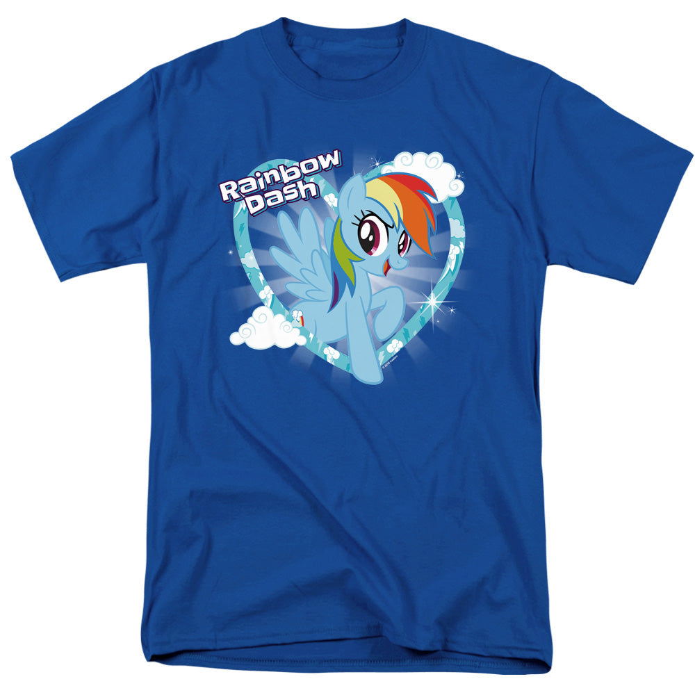 My Little Pony Tv Rainbow Dash Mens T Shirt Royal Blue Officially Licensed