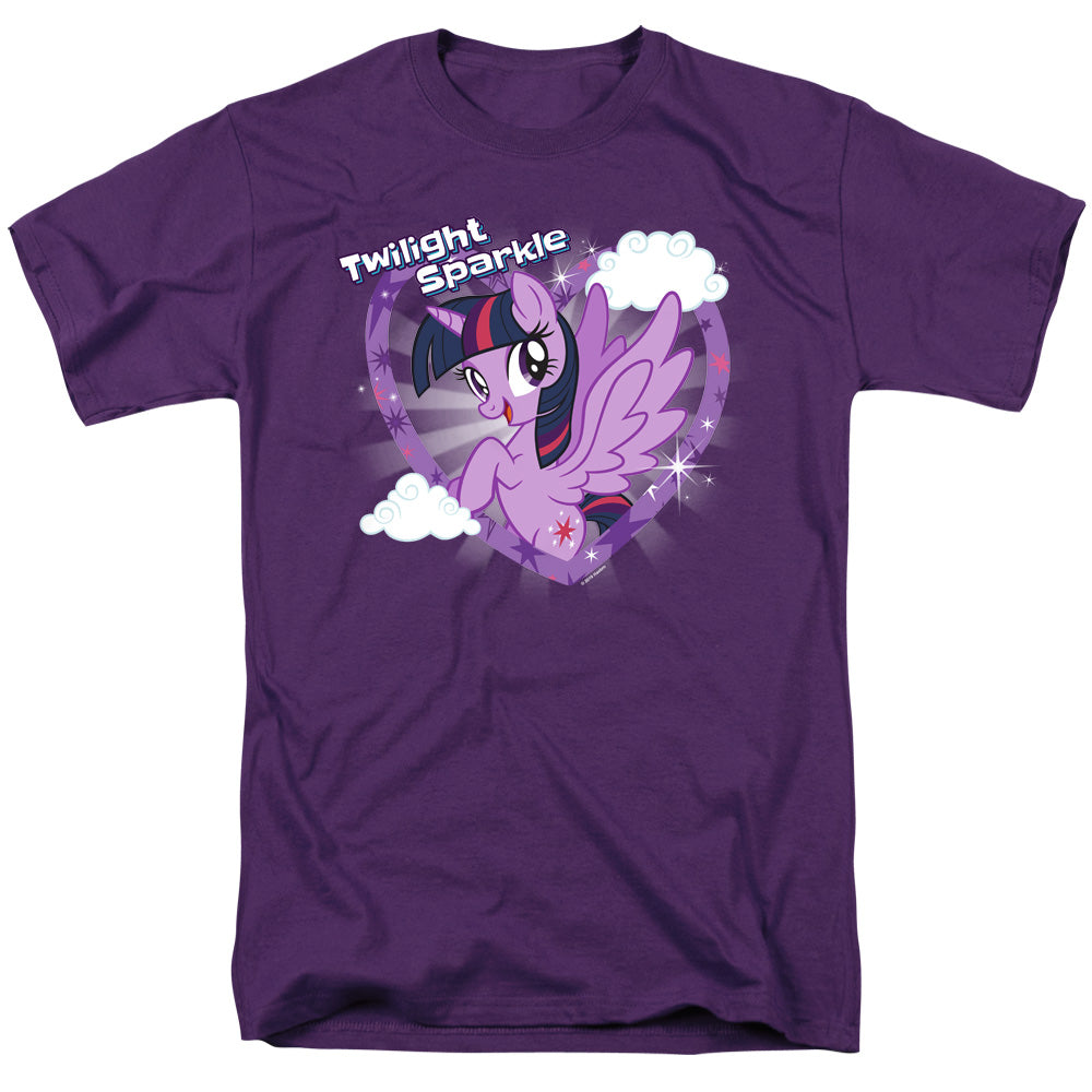My Little Pony Tv Twilight Sparkle Mens T Shirt Purple Officially Licensed