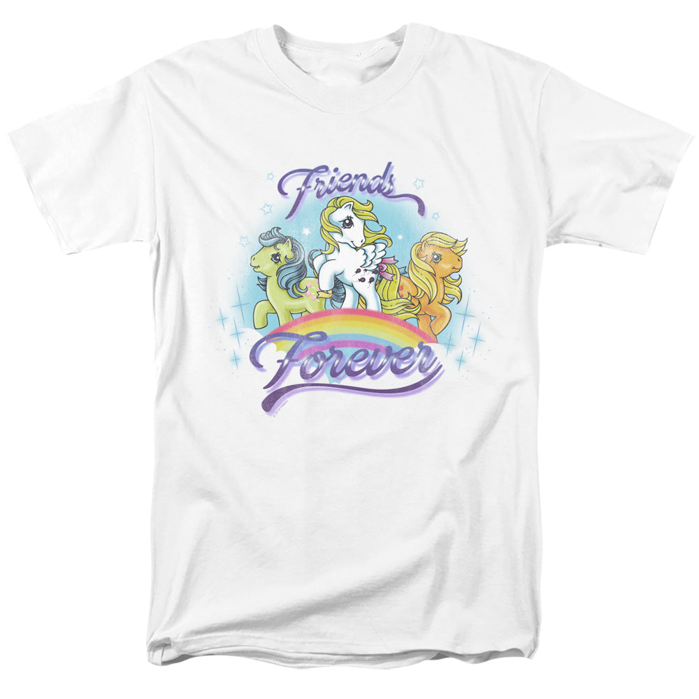 My Little Pony Retro Friends Forever Mens T Shirt White Officially Licensed