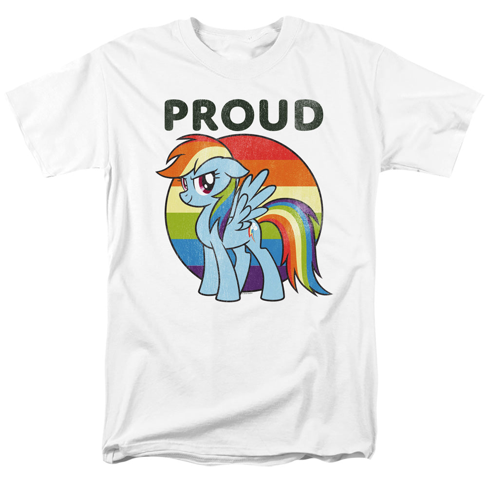 My Little Pony Tv Proud Mens T Shirt White Officially Licensed