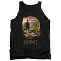 The Hobbit The Hobbit in Door Mens Tank Top Shirt Black Officially Licensed