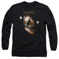 The Hobbit The Hobbit Hole Mens Long Sleeve Shirt Black Officially Licensed