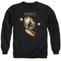 The Hobbit The Hobbit Hole Mens Crewneck Sweatshirt Black Officially Licensed