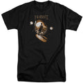 The Hobbit The Hobbit Hole Mens Tall T Shirt Black Officially Licensed