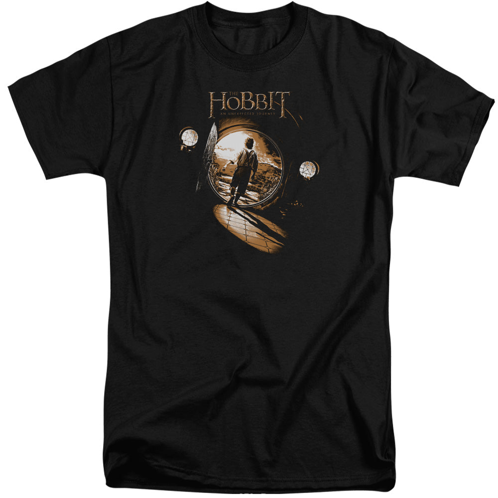 The Hobbit The Hobbit Hole Mens Tall T Shirt Black Officially Licensed