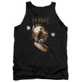 The Hobbit The Hobbit Hole Mens Tank Top Shirt Black Officially Licensed
