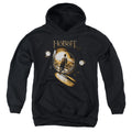 The Hobbit The Hobbit Hole Kids Youth Hoodie Black Officially Licensed