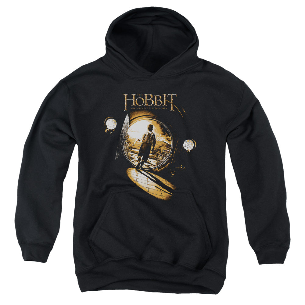 The Hobbit The Hobbit Hole Kids Youth Hoodie Black Officially Licensed