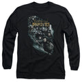 The Hobbit Company Of Dwarves Mens Long Sleeve Shirt Black Officially Licensed