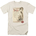 The Hobbit Burglar Mens T Shirt Cream Officially Licensed