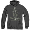The Hobbit Bilbo Stare Heather Mens Hoodie Black Officially Licensed