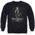 The Hobbit Bilbo Stare Mens Crewneck Sweatshirt Black Officially Licensed