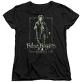 The Hobbit Bilbo Stare Womens T Shirt Black Officially Licensed