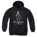 The Hobbit Bilbo Stare Kids Youth Hoodie Black Officially Licensed