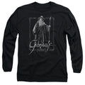The Hobbit Gandalf Stare Mens Long Sleeve Shirt Black Officially Licensed