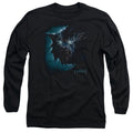 The Hobbit Warg Mens Long Sleeve Shirt Black Officially Licensed
