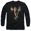 The Hobbit Baggins Poster Mens Long Sleeve Shirt Black Officially Licensed