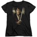 The Hobbit Baggins Poster Womens T Shirt Black Officially Licensed