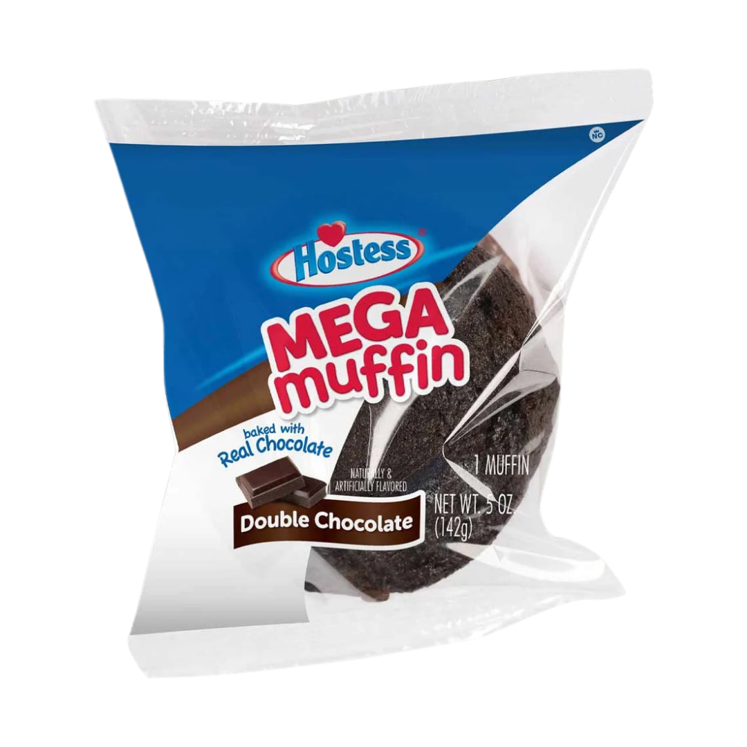 Hostess Mega Muffin Double Chocolate (5 oz)