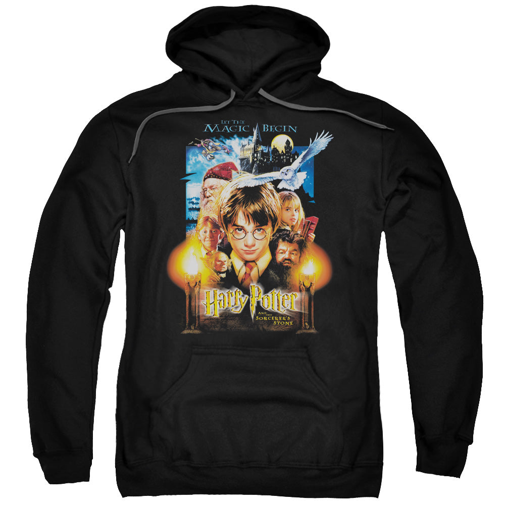 Harry Potter Movie Poster Mens Hoodie Black Officially Licensed