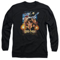 Harry Potter Movie Poster Mens Long Sleeve Shirt Black Officially Licensed Officially Licensed