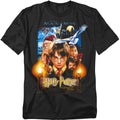 Harry Potter Movie Poster Mens T Shirt Black Officially Licensed