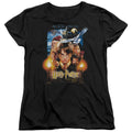 Harry Potter Movie Poster Womens T Shirt Black Officially Licensed