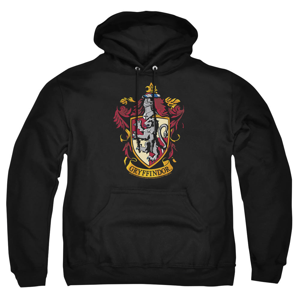 Harry Potter Gryffindor Crest Mens Hoodie Black Officially Licensed