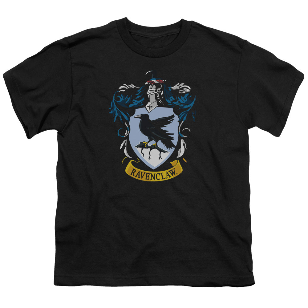 Harry Potter Ravenclaw Crest Kids Youth T Shirt Black Officially Licensed