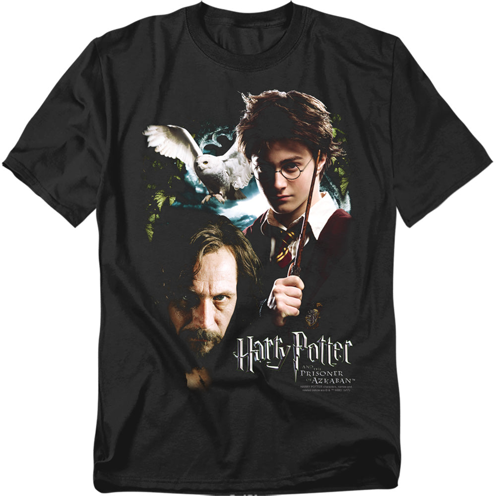 Harry Potter Harry And Sirius Mens T Shirt Black Officially Licensed