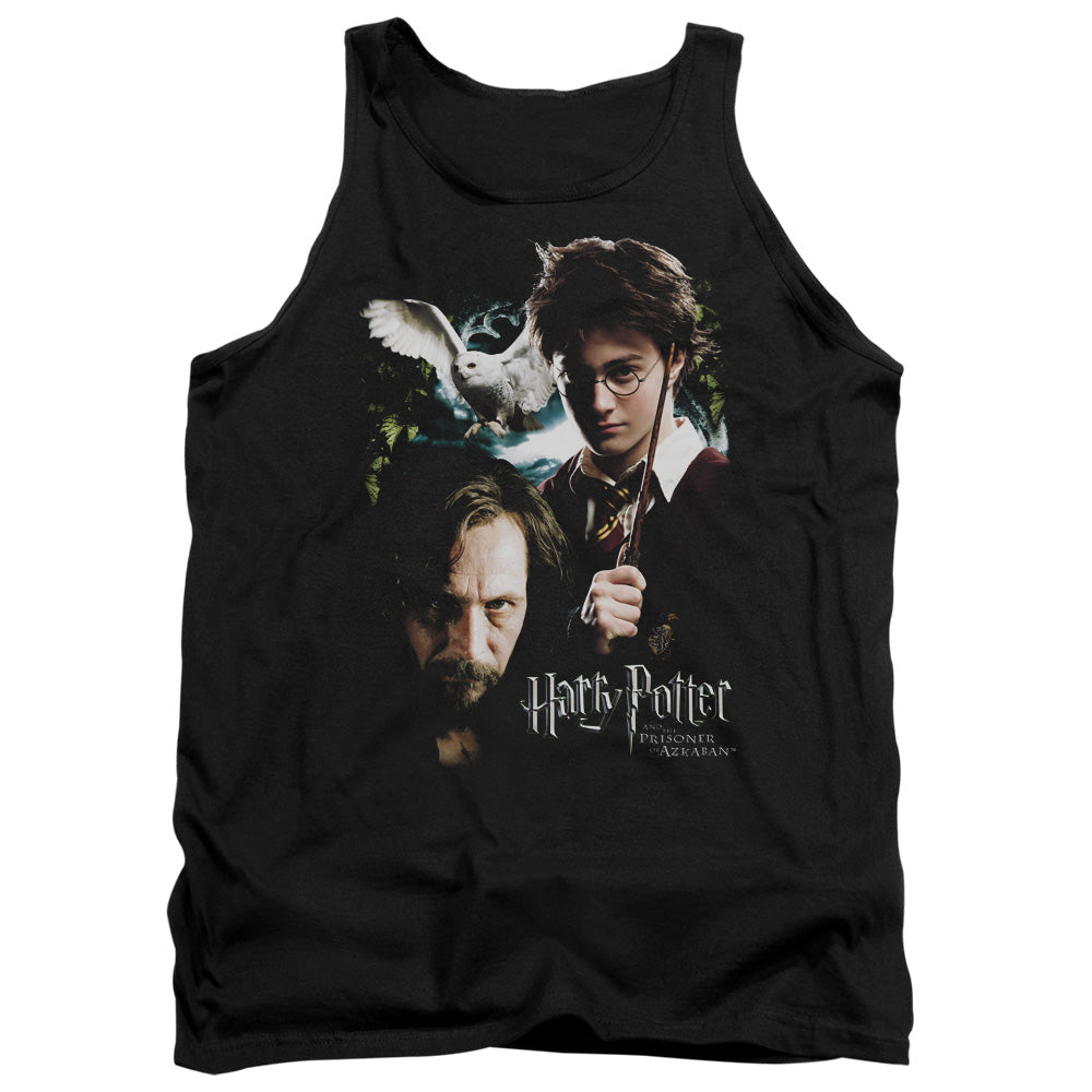 Harry Potter Harry And Sirius Mens Tank Top Shirt Black Officially Licensed