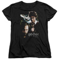 Harry Potter Harry and Sirius Womens T Shirt Black Officially Licensed