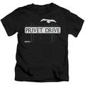 Harry Potter Privet Drive Juvenile Kids Youth T Shirt Black Officially Licensed