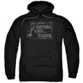 Harry Potter Order of Phoenix Teaspoon Mens Hoodie Black Officially Licensed