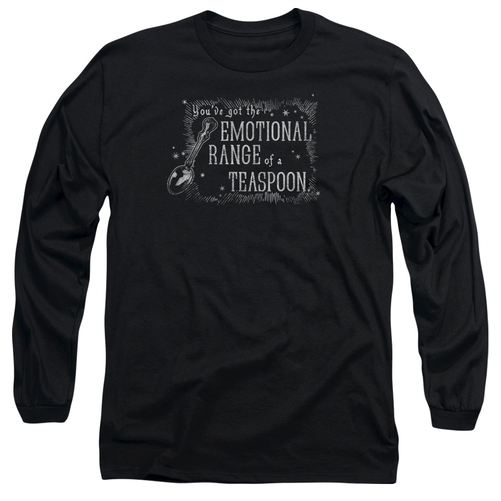 Harry Potter Order of Phoenix Teaspoon Mens Long Sleeve Shirt Black Officially Licensed