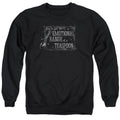 Harry Potter Order of Phoenix Teaspoon Mens Crewneck Sweatshirt Black Officially Licensed