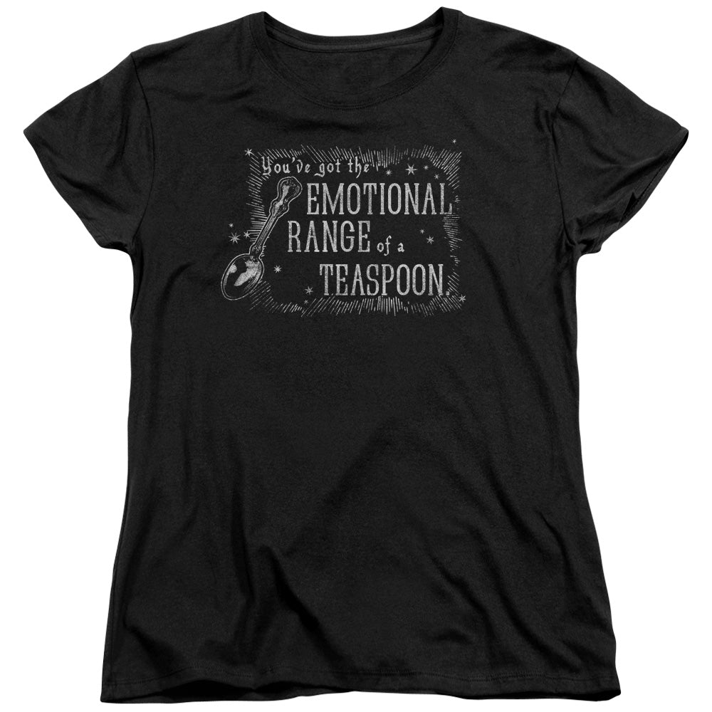 Harry Potter Order of Phoenix Teaspoon Womens T Shirt Black Officially Licensed