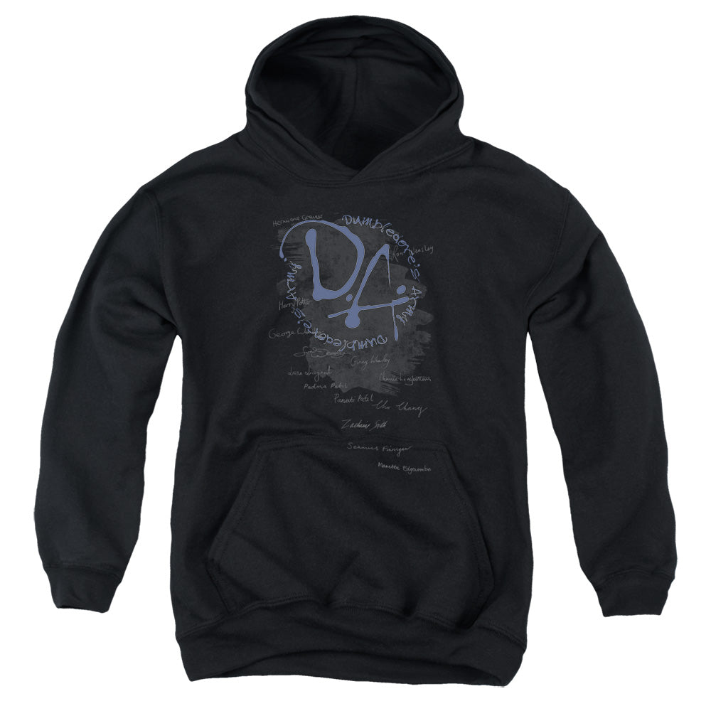Harry Potter Dumbledores Army Kids Youth Hoodie Black Officially Licensed