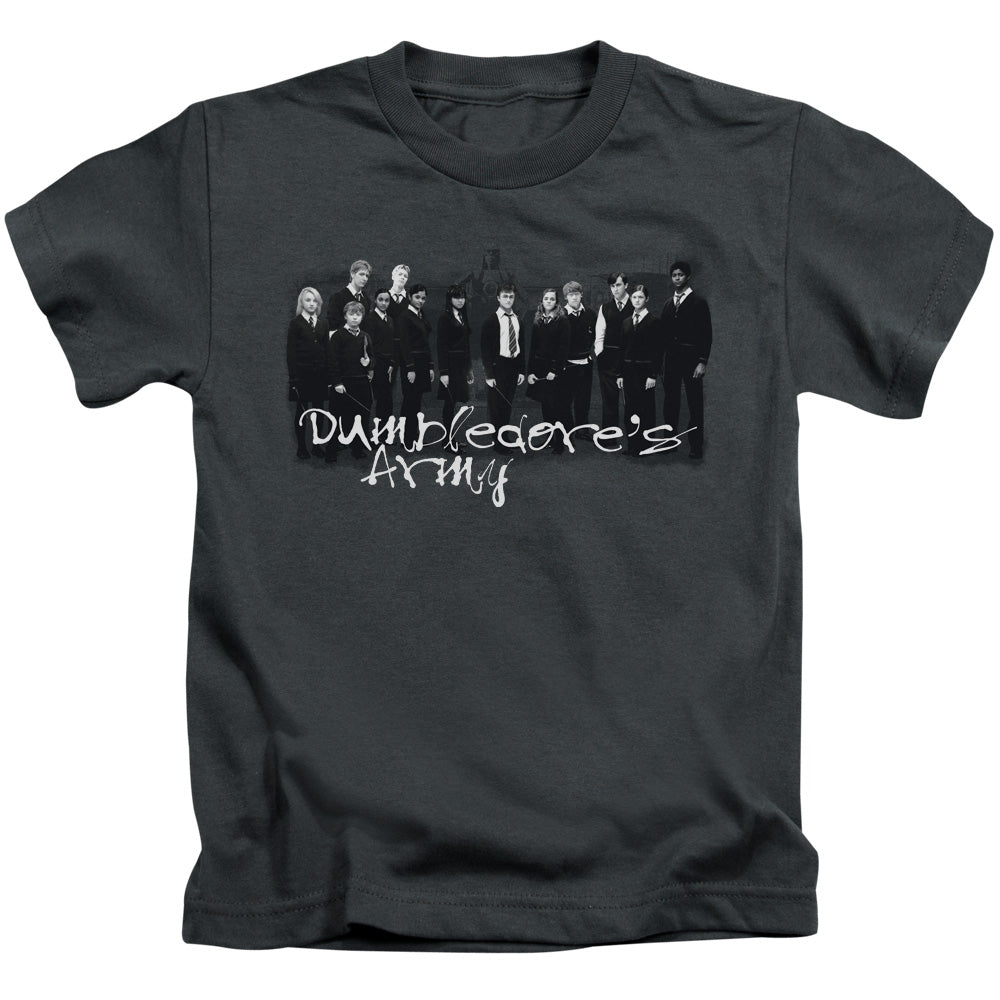 Harry Potter and the Order of Phoenix Da Squad Juvenile Kids Youth T Shirt Charcoal Officially Licensed