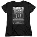 Harry Potter Wanted Bellatrix Womens T Shirt Black Officially Licensed