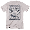 Harry Potter Skiving Snackbox Mens T Shirt Silver Officially Licensed
