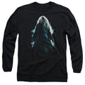 Harry Potter Dumbledore Burst Mens Long Sleeve Shirt Black Officially Licensed Officially Licensed