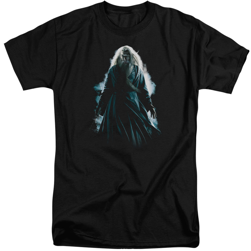 Harry Potter Dumbledore Burst Mens Tall T Shirt Black Officially Licensed