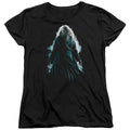 Harry Potter Dumbledore Burst Womens T Shirt Black Officially Licensed