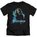 Harry Potter Hermione Ready Juvenile Kids Youth T Shirt Black Officially Licensed