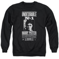 Harry Potter Undesirable No 1 Mens Crewneck Sweatshirt Black Officially Licensed