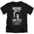 Harry Potter Undesirable No 1 Juvenile Kids Youth T Shirt Black Officially Licensed